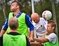 Rullatorene triller innendørs